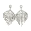 Diamond Chandelier Dangle Earrings