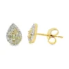 Pear Cluster Stud Earrings