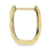 Diamond Huggie Hoop Earrings