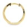 Diamond Huggie Hoop Earrings