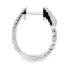 Diamond Huggie Hoop Earrings
