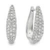 Pavé Diamond Huggie Earrings