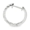 Diamond Huggie Hoop Earrings