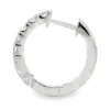 Diamond Hoop Earrings