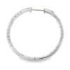 Diamond Inside Out Hoop Earrings
