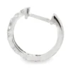 Diamond Huggie Hoop Earrings