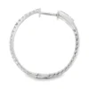 Diamond Hoop Earrings