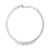Diamond Hoop Earrings