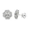 Clover Diamond Stud Earrings