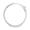Diamond Hoop Earrings