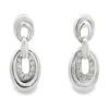 Oval Link Dangle Earrings