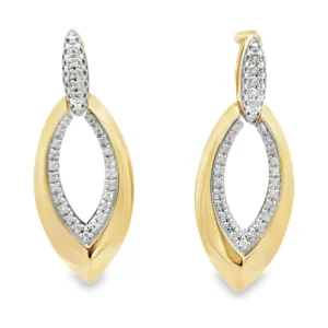 Marquise Diamond Dangle Earrings