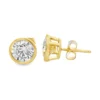 Bezel Lab Diamond Earrings