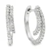 Double Row Hoop Earrings