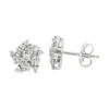Cluster Diamond Stud Earrings