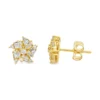 Cluster Diamond Stud Earrings