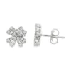 Clover Diamond Stud Earrings