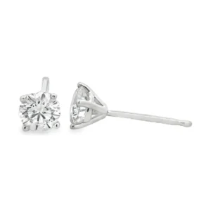 Round Lab-Grown Diamond Earrings