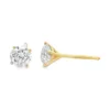 Round Lab Diamond Studs