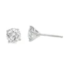 Round Diamond Stud Earrings