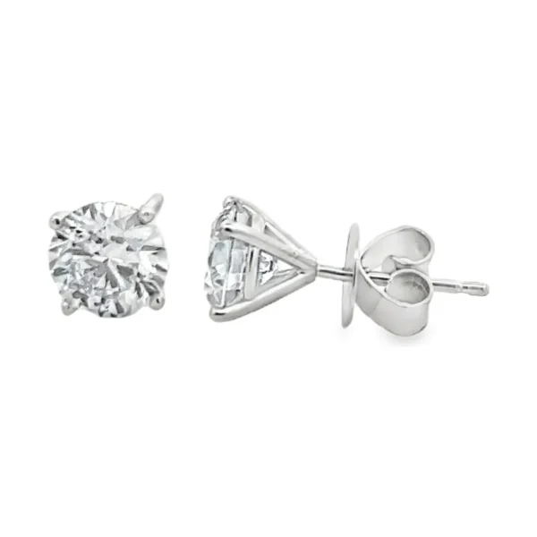 Round Lab-Grown Diamond Studs