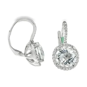 Halo Drop Earrings