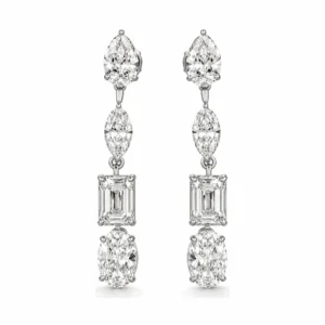 Multi Shape Drop Earrings
