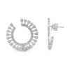 Sunburst Diamond Stud Earrings