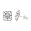 Halo Diamond Stud Earrings