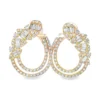 Baguette Diamond Dangle Earrings