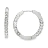 Lab Grown Hoop Earrings