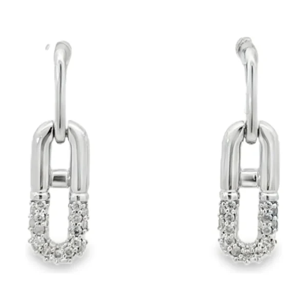Chain Link Dangle Earrings