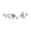Diamond Dangle Drop Earrings