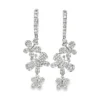 Butterfly Diamond Dangle Earrings