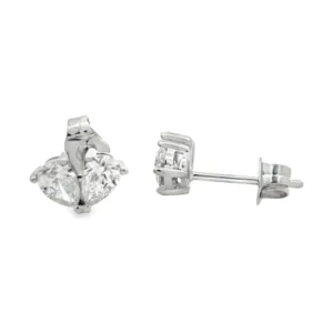 Pear Diamond Stud Earrings