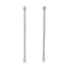 Diamond Drop Bar Earrings