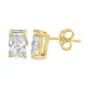 Radiant Diamond Stud Earrings