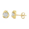 Pear Frame Stud Earrings