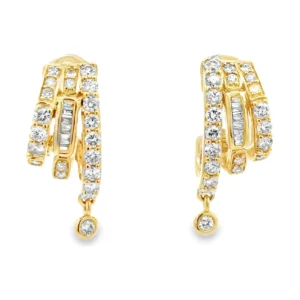 Multi Strand Dangle Earrings