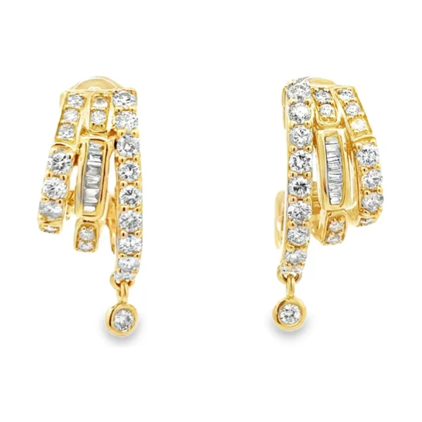 Multi Strand Dangle Earrings