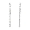 Diamond Linear Dangle Earrings