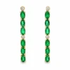 Emerald Drop Earrings