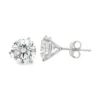 Round Diamond Stud Earrings