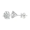 Round Diamond Stud Earrings