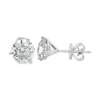 Round Diamond Stud Earrings