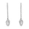 Marquise Drop Diamond Earrings