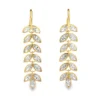 Marquise Leaf Drop Earrings
