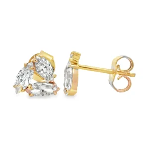 Marquise Cluster Diamond Earrings
