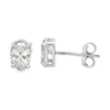 Oval Lab Diamond Earrings
