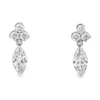 Marquise Drop Diamond Earrings